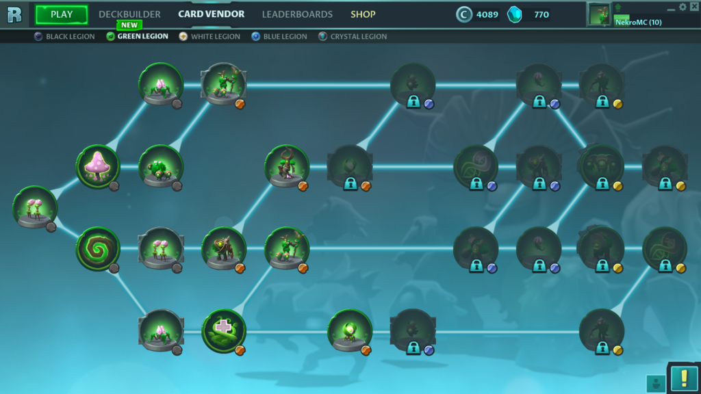 Rise of Legions Skill Tree
