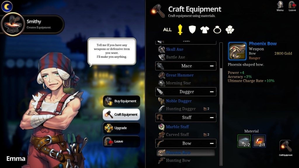 Aria Chronicle Crafting