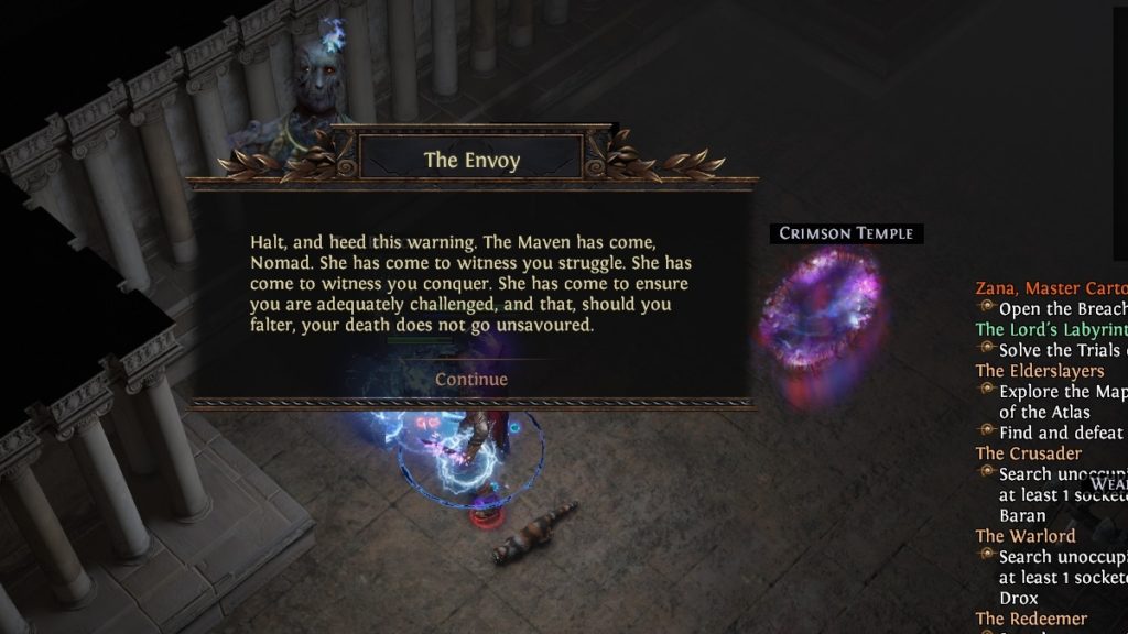 Path of Exile Echoes of the Atlas The Envoy