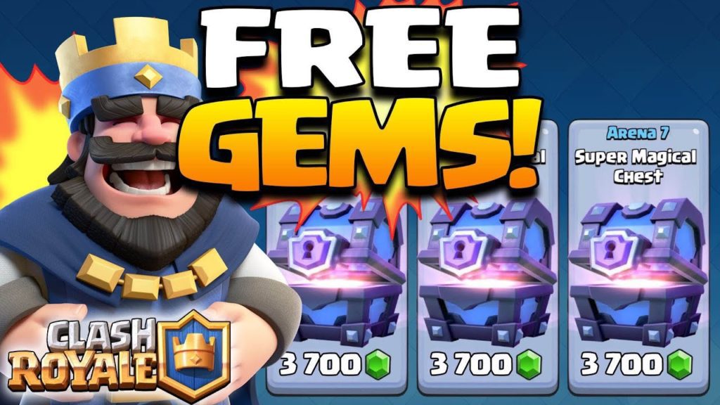 How to get Free Gems in Clash Royal
