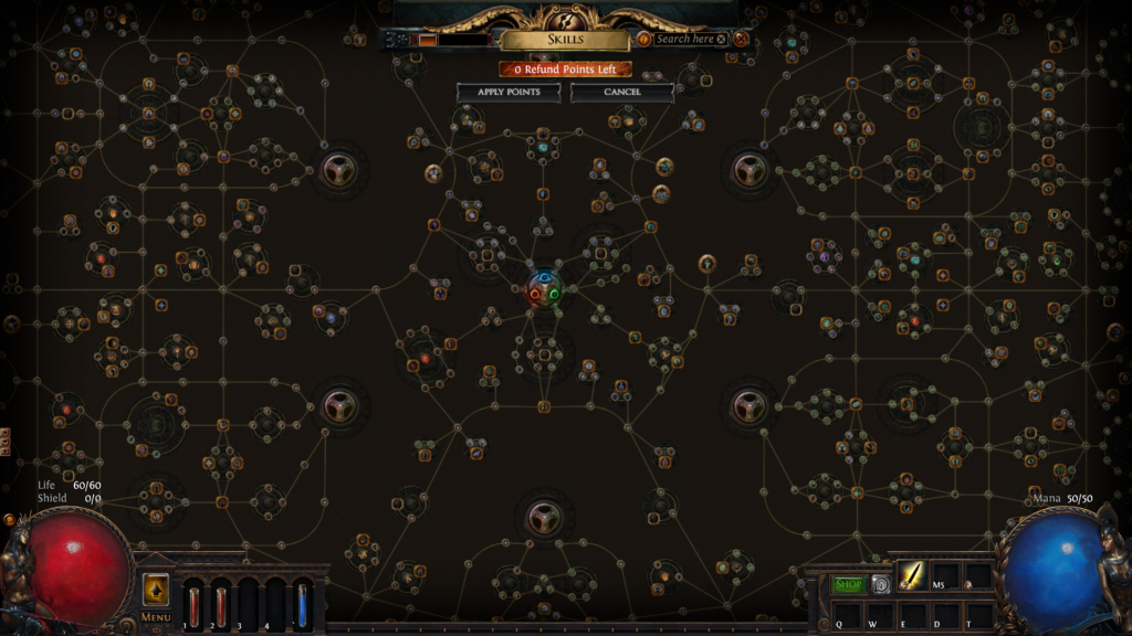 Path Of Exile beginners guide skill tree