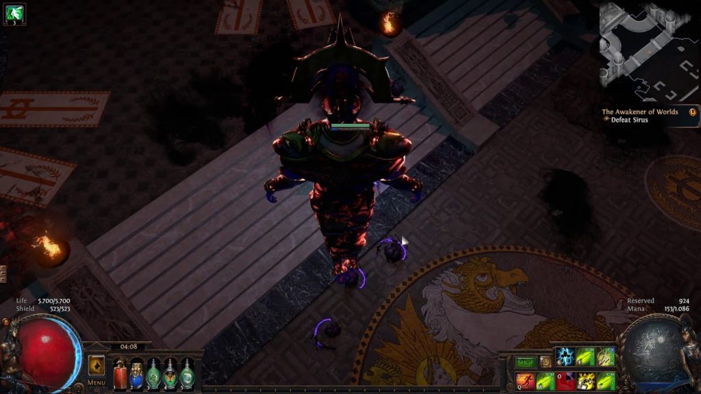 Path of Exile Atlas of Worlds Sirus