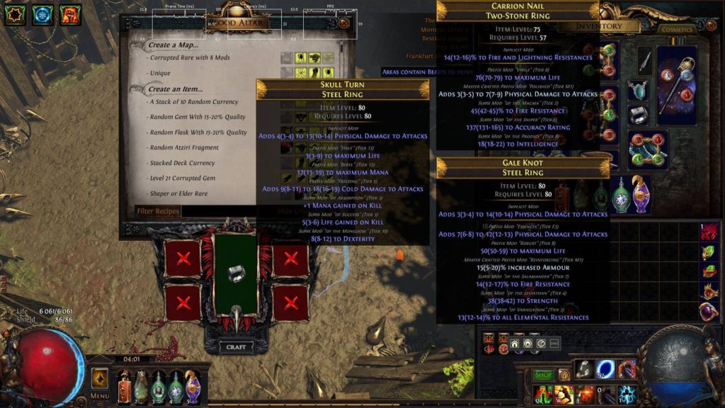 Path of Exile Blood Altar