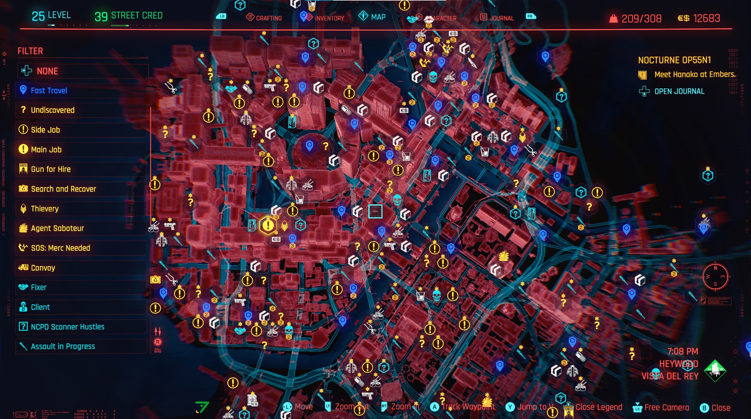 Cyberpunk world map фото 26