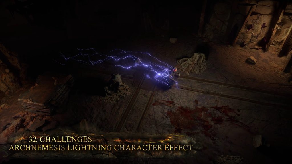 32 Challentges Archnemesis Lightning Character Effect