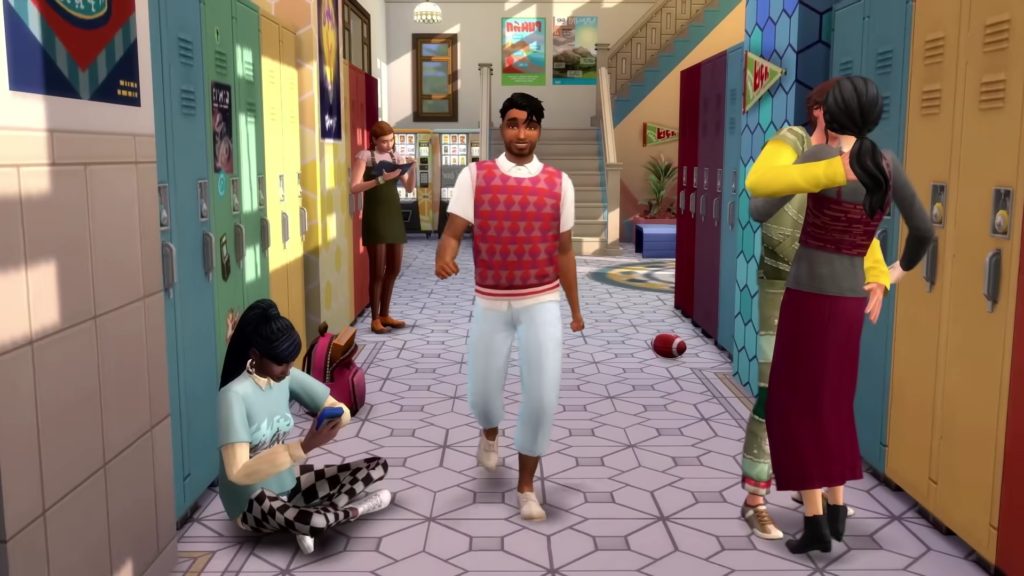 The sims 4 active school