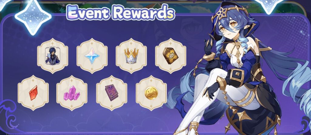 Genshin Impact Version 3.8 Secrets Summer Paradise Rewards