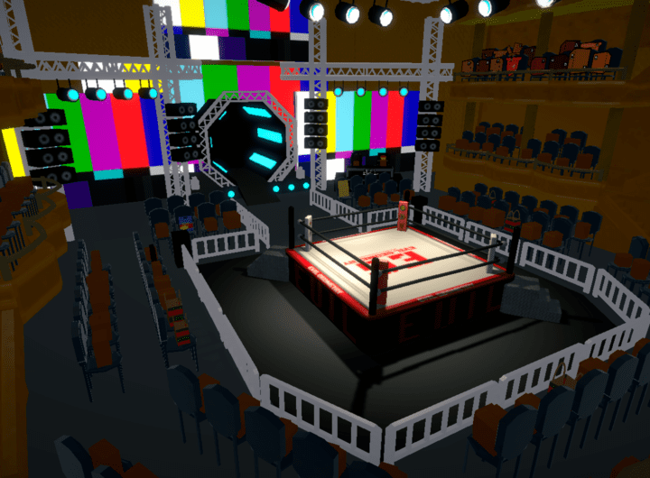 Wrestling Cardboard Championship is now available on Steam