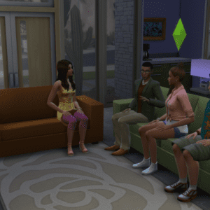 Walkthrough of the Sims 4 scenario – New in Town